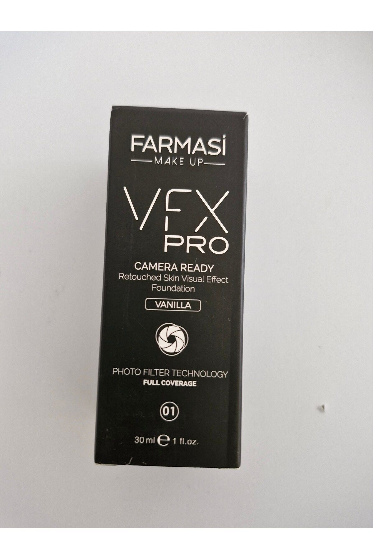Farmasi vfx pro fondöten vanilya 01   30ml