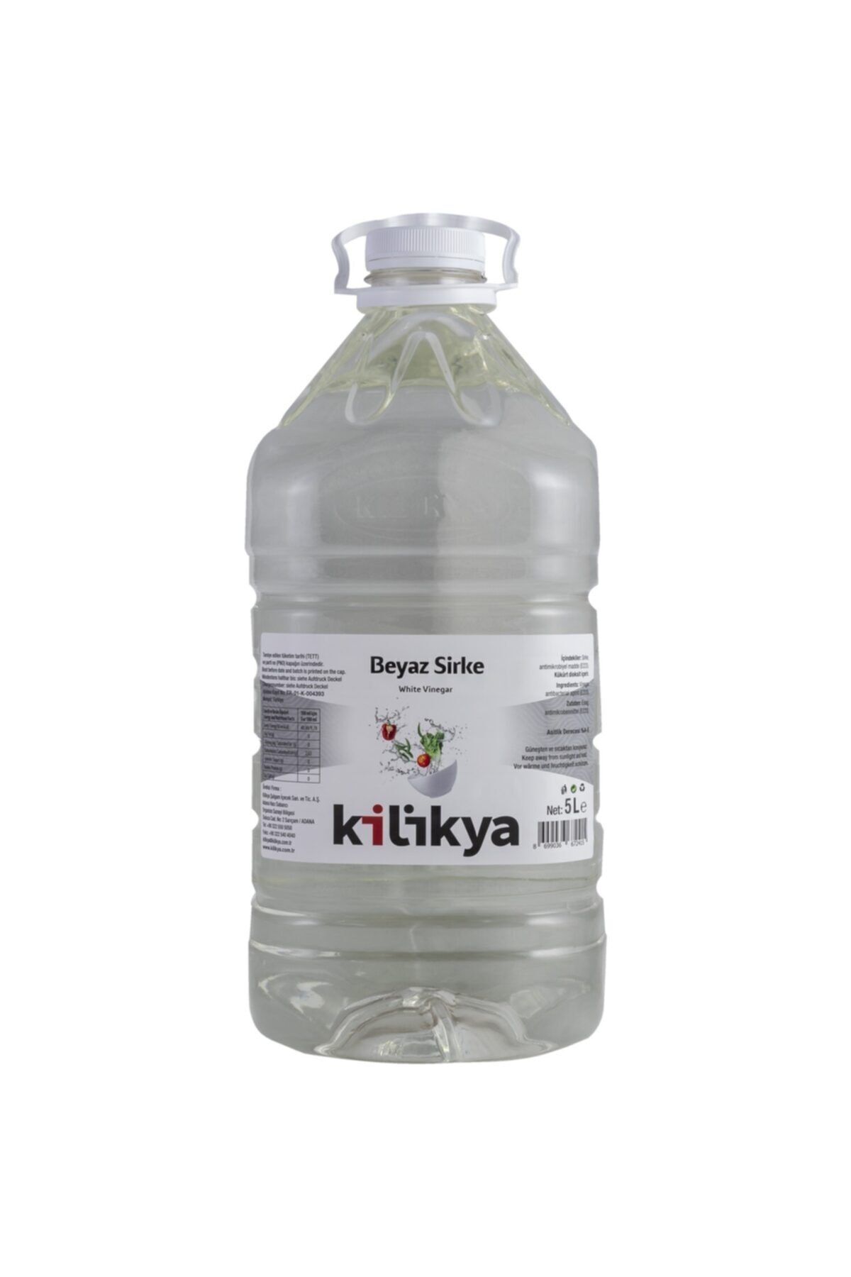 5 Lt Beyaz Sirke 1 Adet