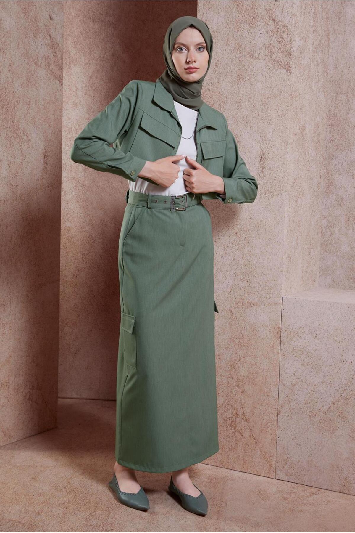 ست زنانه آلوینا | 24YTKE0044460 Alvina - Image 2