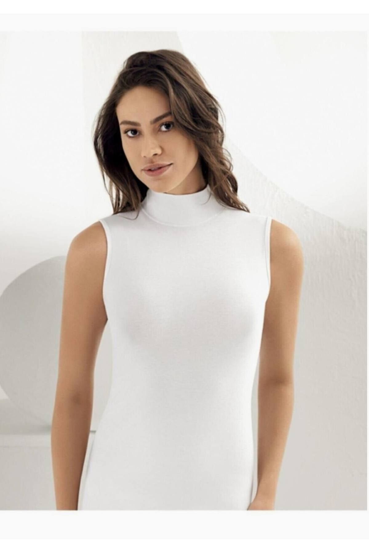 Şahinler Tricou Fără Mâneci Pentru Femei, Sezonul M, Alb, Fără Mâneci - Pachet Economic De 3 Femeie - S/M