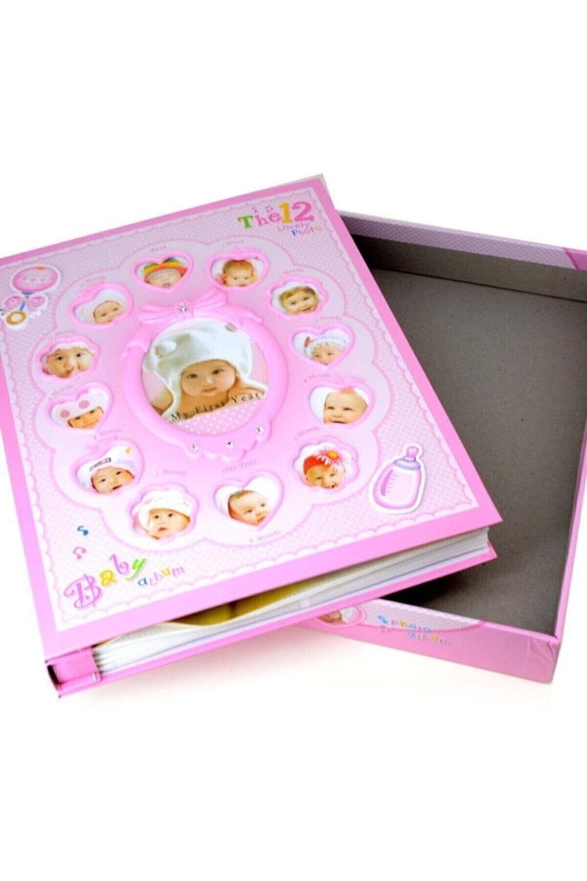 Vural Foto Baskı 220li 12 Aylık Kız Bebek Albümü 10x15cm 15x21cm - Pembe - Şirin Ve Sağlam Albüm fotoğrafı 5 (önizleme)