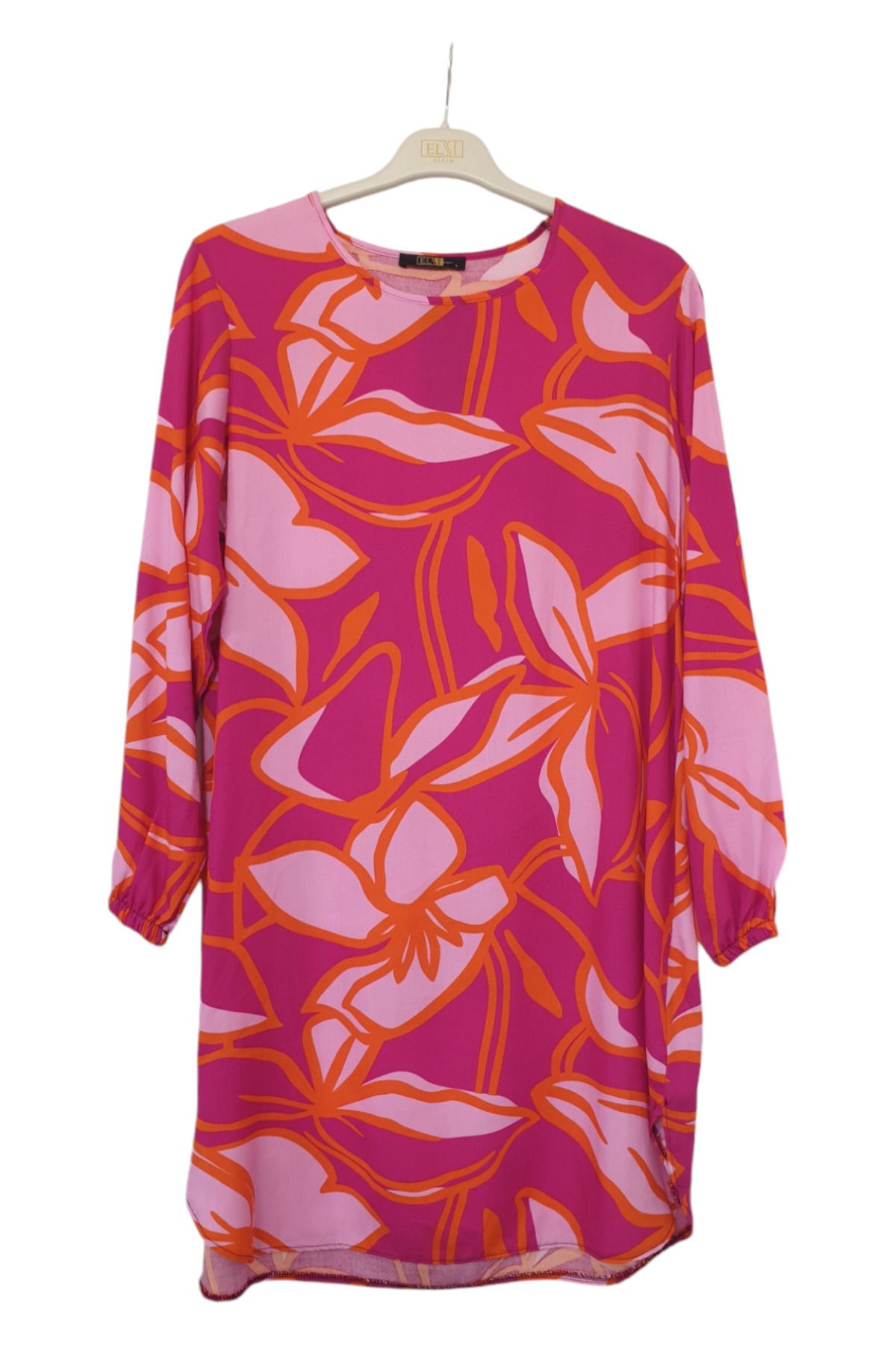 GGMM-Patterned Viscose Tunic - Large Size 3