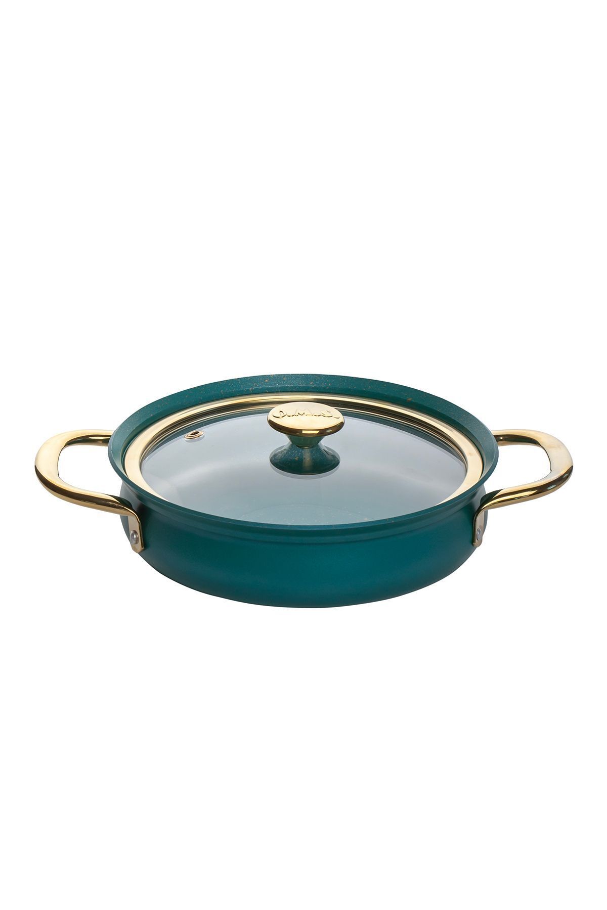 OMS-3724 Copper Stew and Sauce Set - Set of 3 with Fireproof and Non-Stick Granite Glass Lid 5