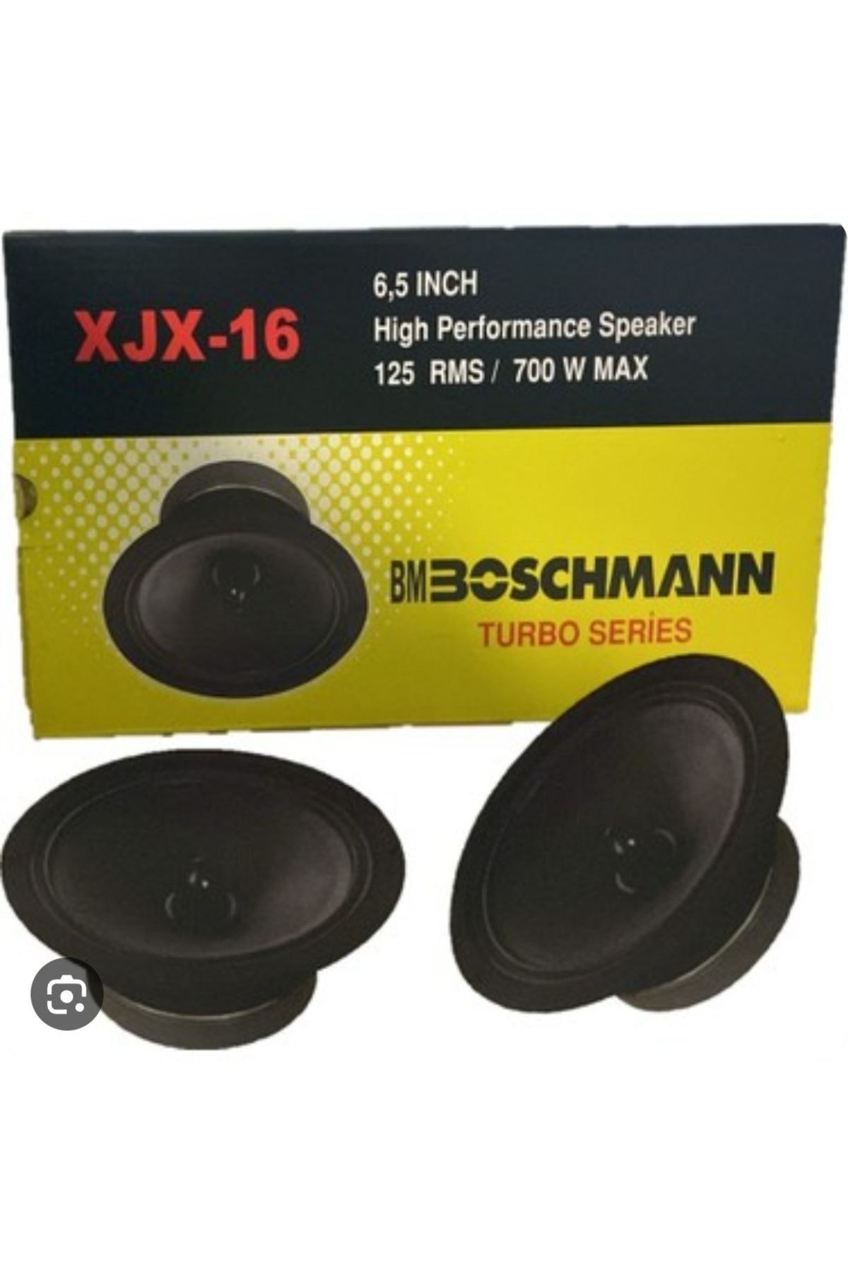 Boschmann XJX-16-16CM-700WMAX-125WRMS-KALİYELİ ANFİ UYUMLU MİDRANGE-2 ADETTİR