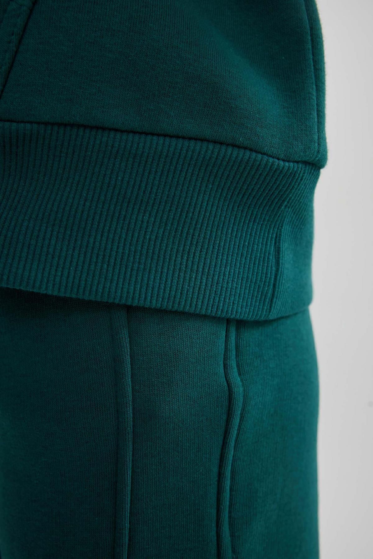DeFacto-Fit Oversize Fit Χοντρό αθλητικό φούτερ με κουκούλα B0415ax23au 6