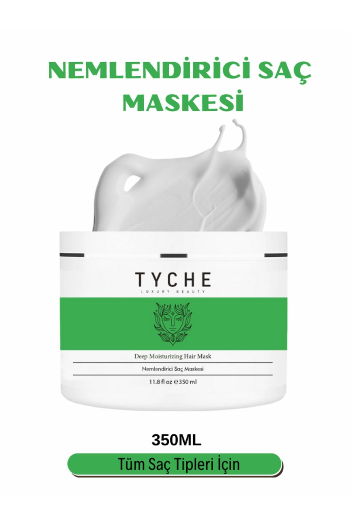 Kuru Saçlar Için Nemlendirici Saç Maskesi Deep Moisturizing Hair Mask 350ml — TK00116 — تصویر 2 از 4