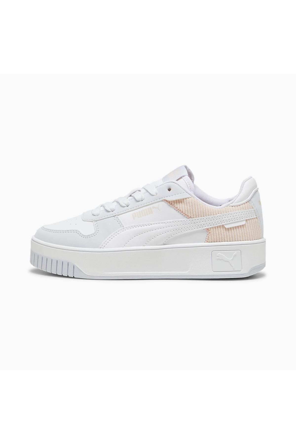 Carina Street Cord Jr-Silver Mist-PUMA White-Island Pink Puma