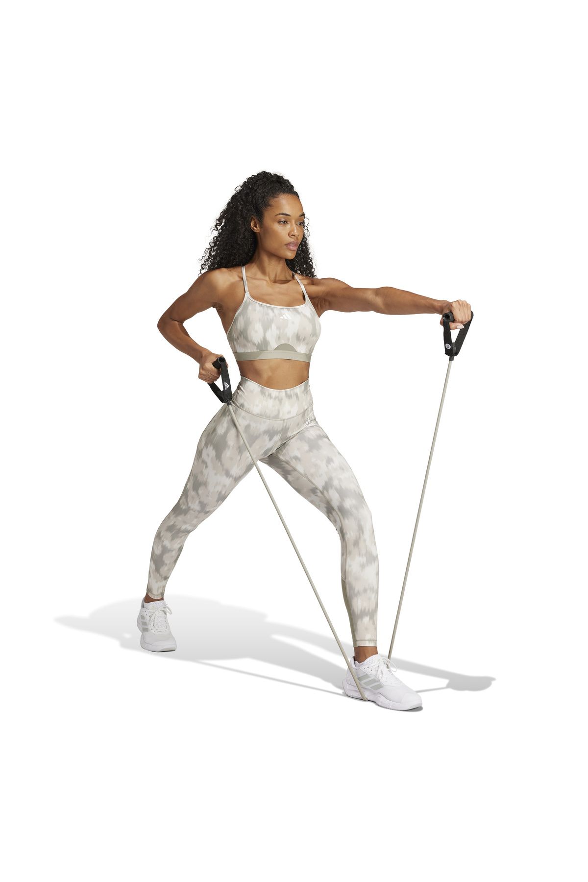 adidas-Aeroreact Training Essentials Light-Support Allover Print Bra 3
