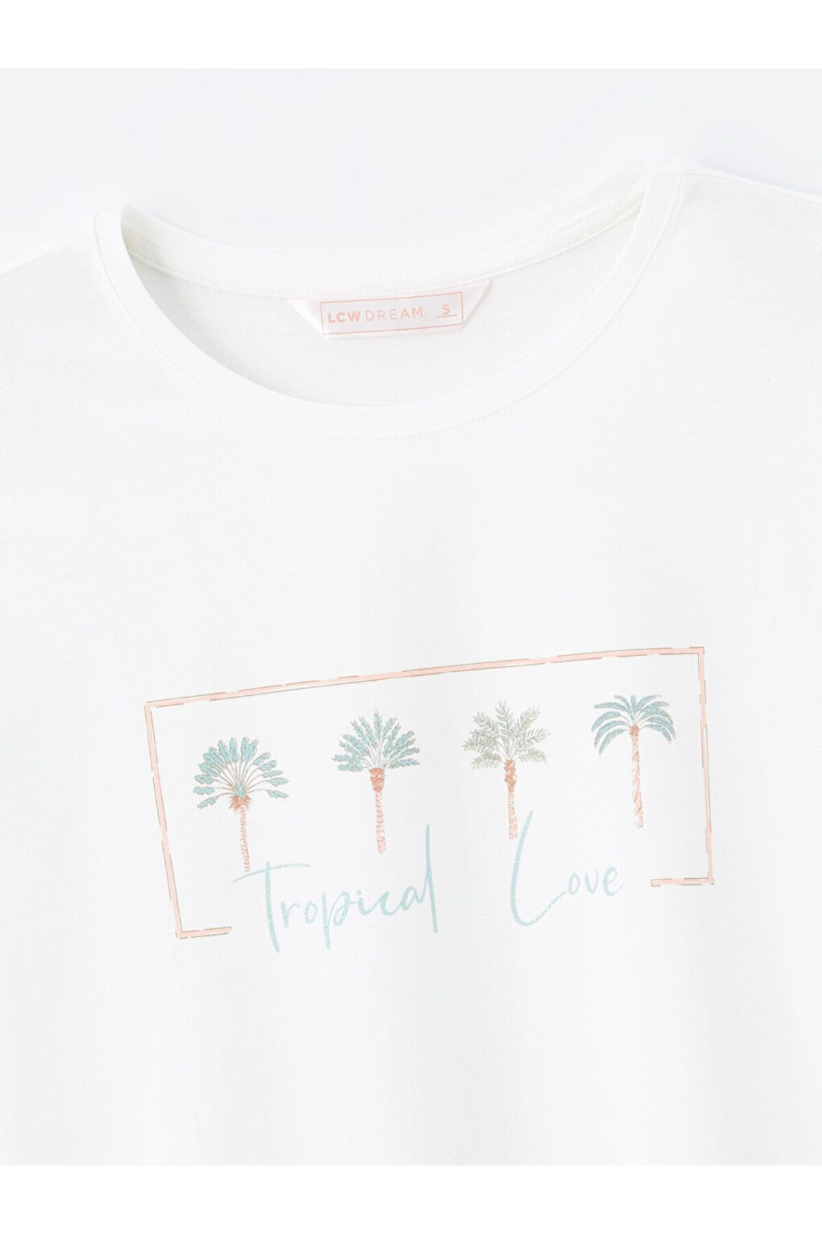 LC Waikiki-Capri-Pyjama-Set für Damen – Rundhalsausschnitt, kurze Ärmel 8