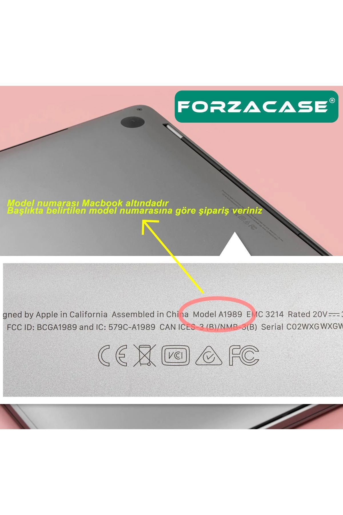 Macbook Air 13’ 2017 A1466 Uyumlu  Silikon Klavye Koruması Şeffaf EU / Türkçe- FC338 4