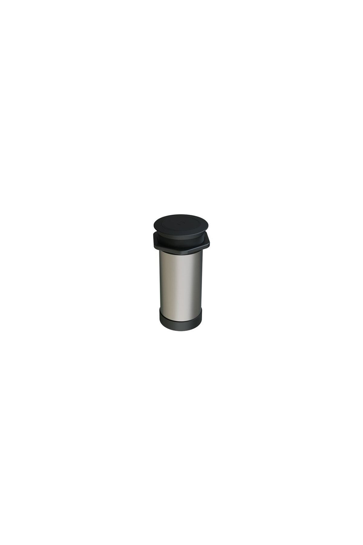 metalline-® tower-line Push-to-open Desktop Socket Box Usb-a, Usb-c - Black 2