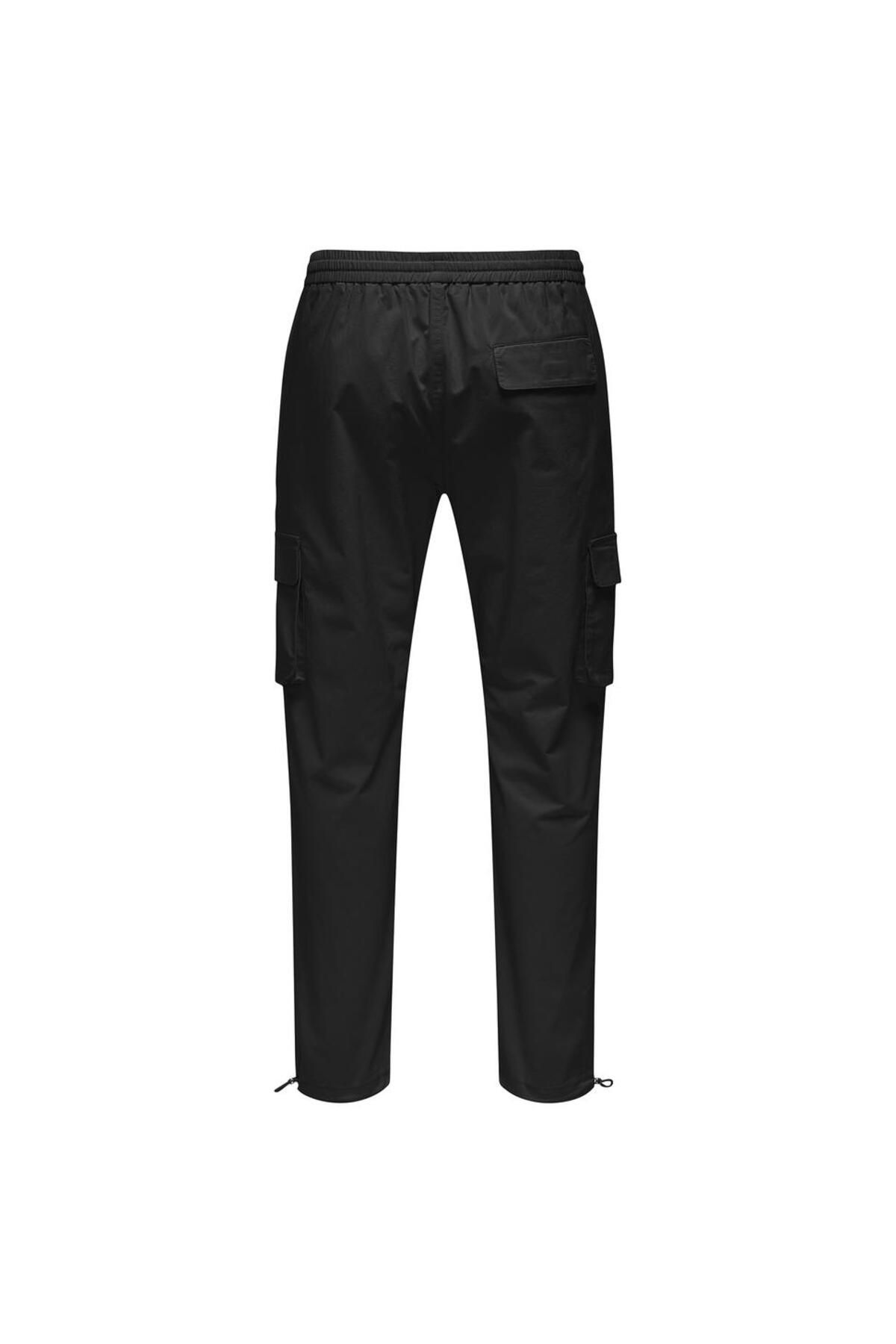 شلوار مشکی مردانه معمولی (22029759-B) Only & Sons