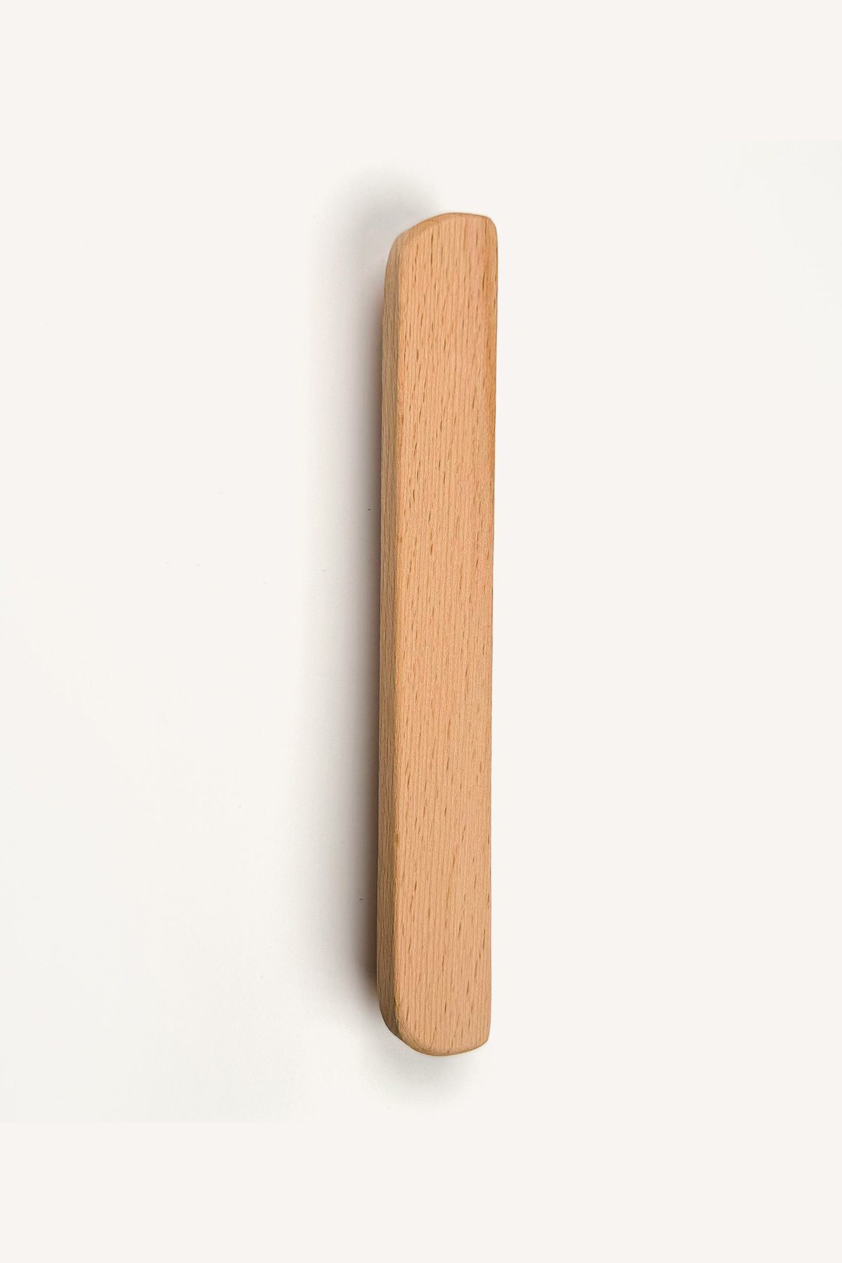 Natural Wooden Handle with 160 Mm Oval Corners