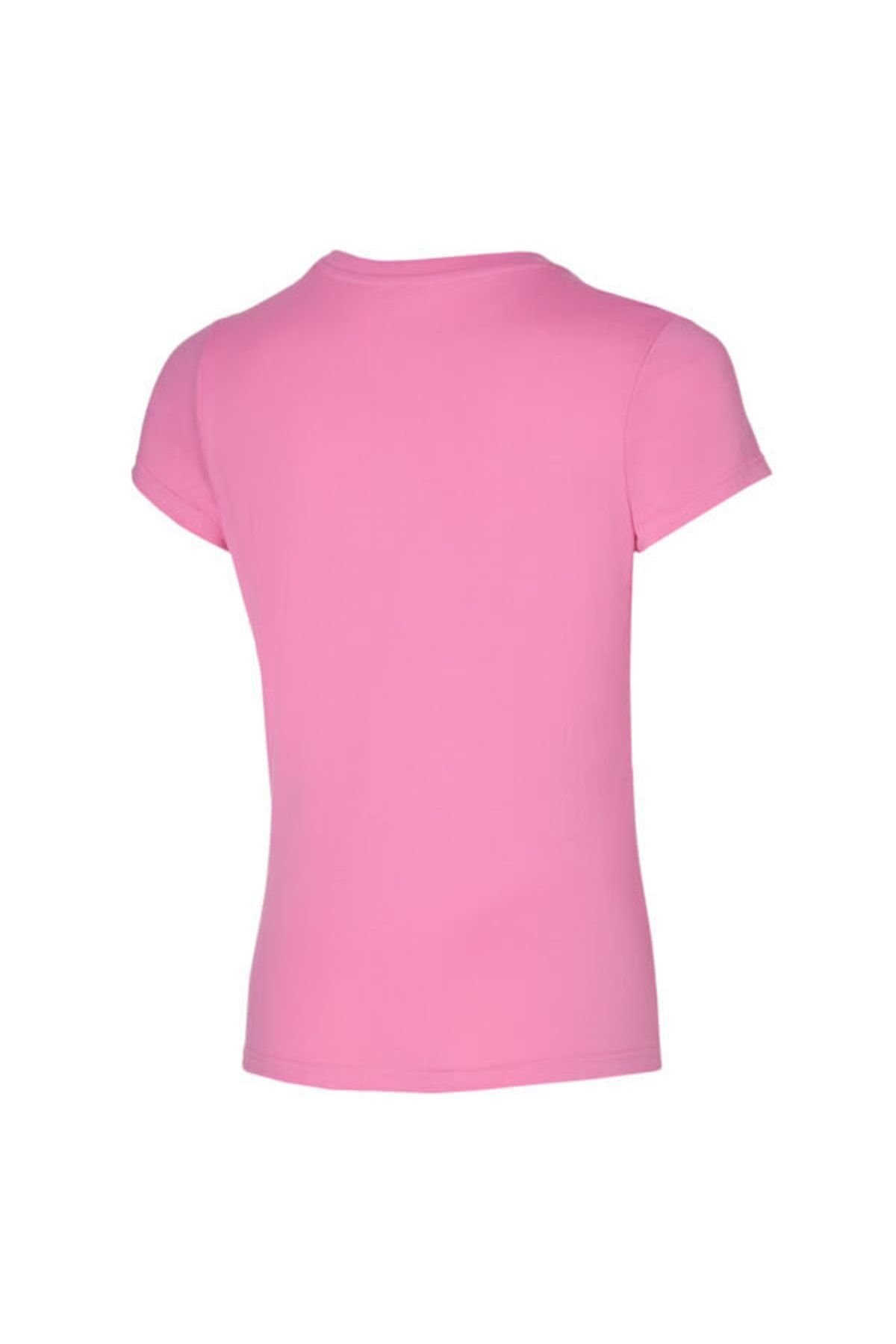 تی شرت ورزشی صورتی زنانه Athletic RB t shirt Pink Mizuno