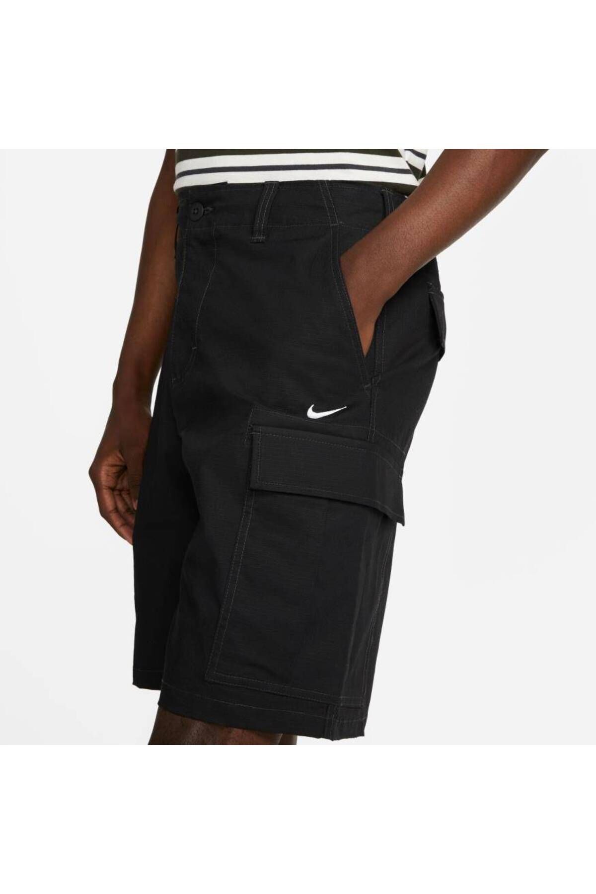 شورت و شلوارک مردانه بژ نایکی | dQ6292-010 اورجینال - تصویر 4