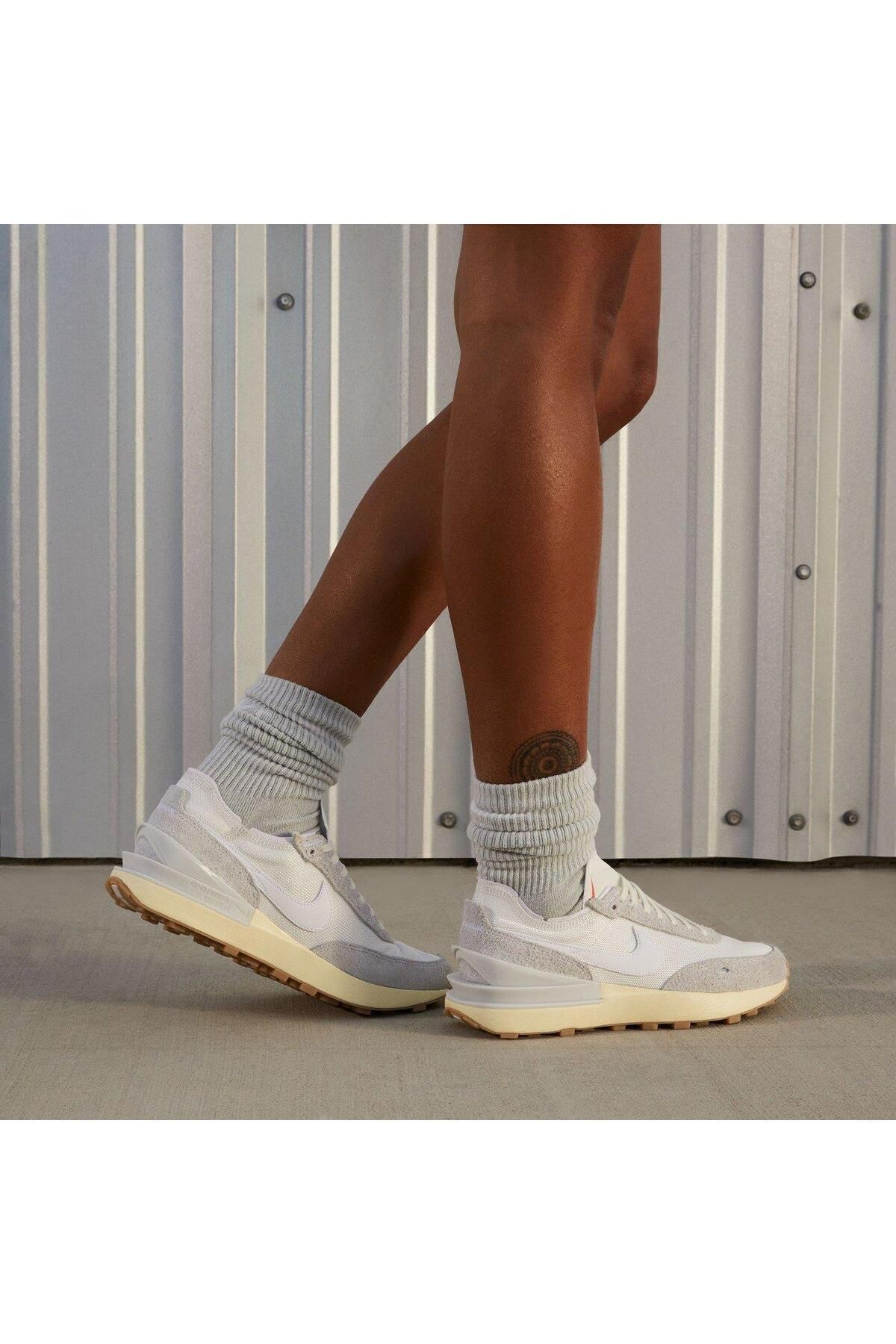 کفش Nike نایکی ورزشی زنانه Waffle One Vintage Sail DX2929-100 اورجینال - تصویر 3
