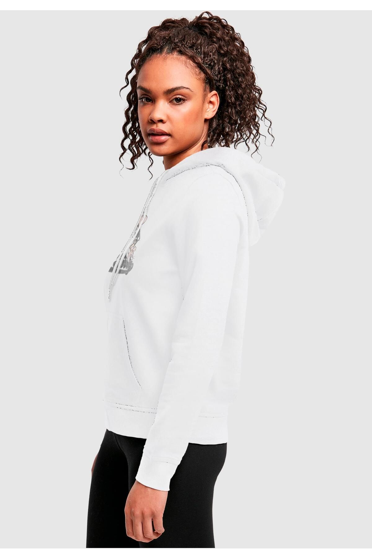 ABSOLUTE CULT-Damen Ladies Tom and Jerry - Baseball Caps Basic Hoody 3