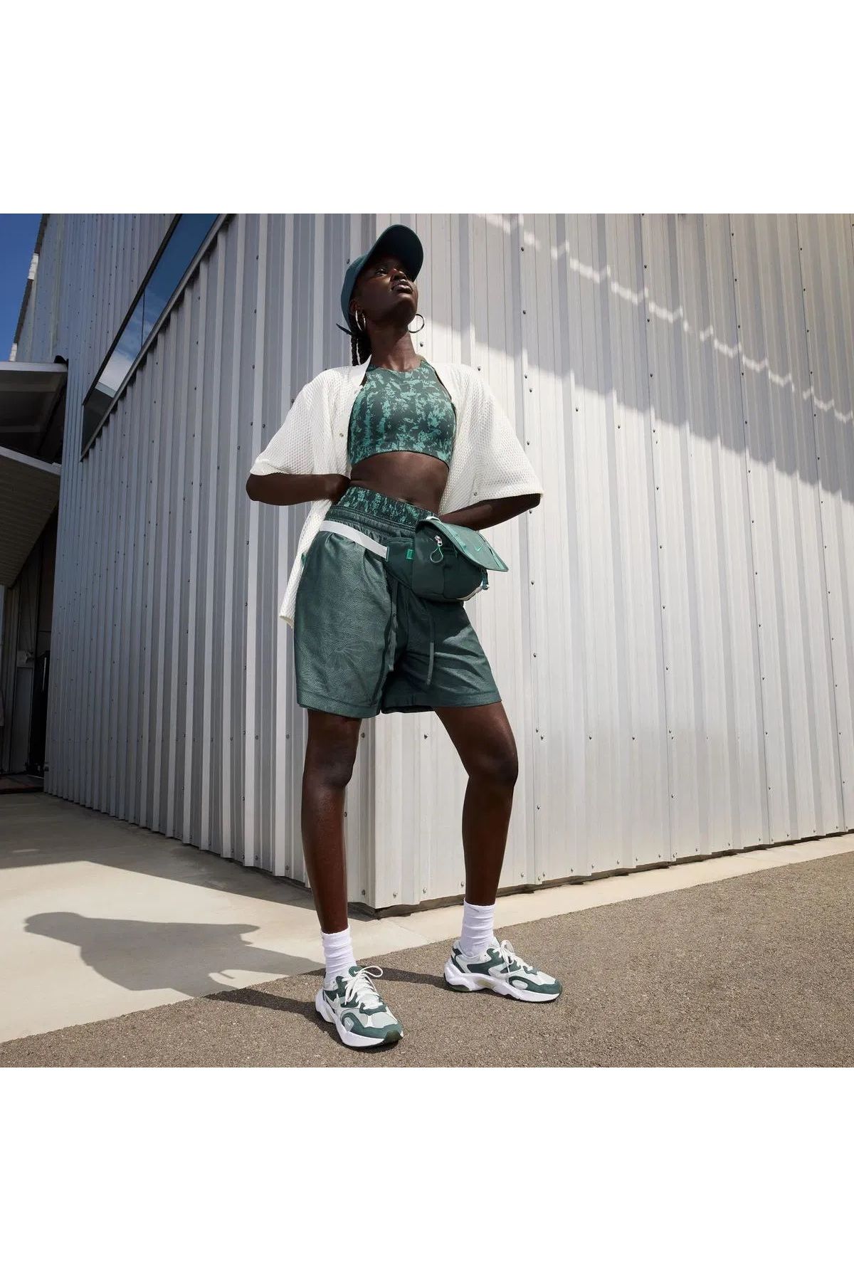 Nike-Green Women's Sneakers - AL8 8