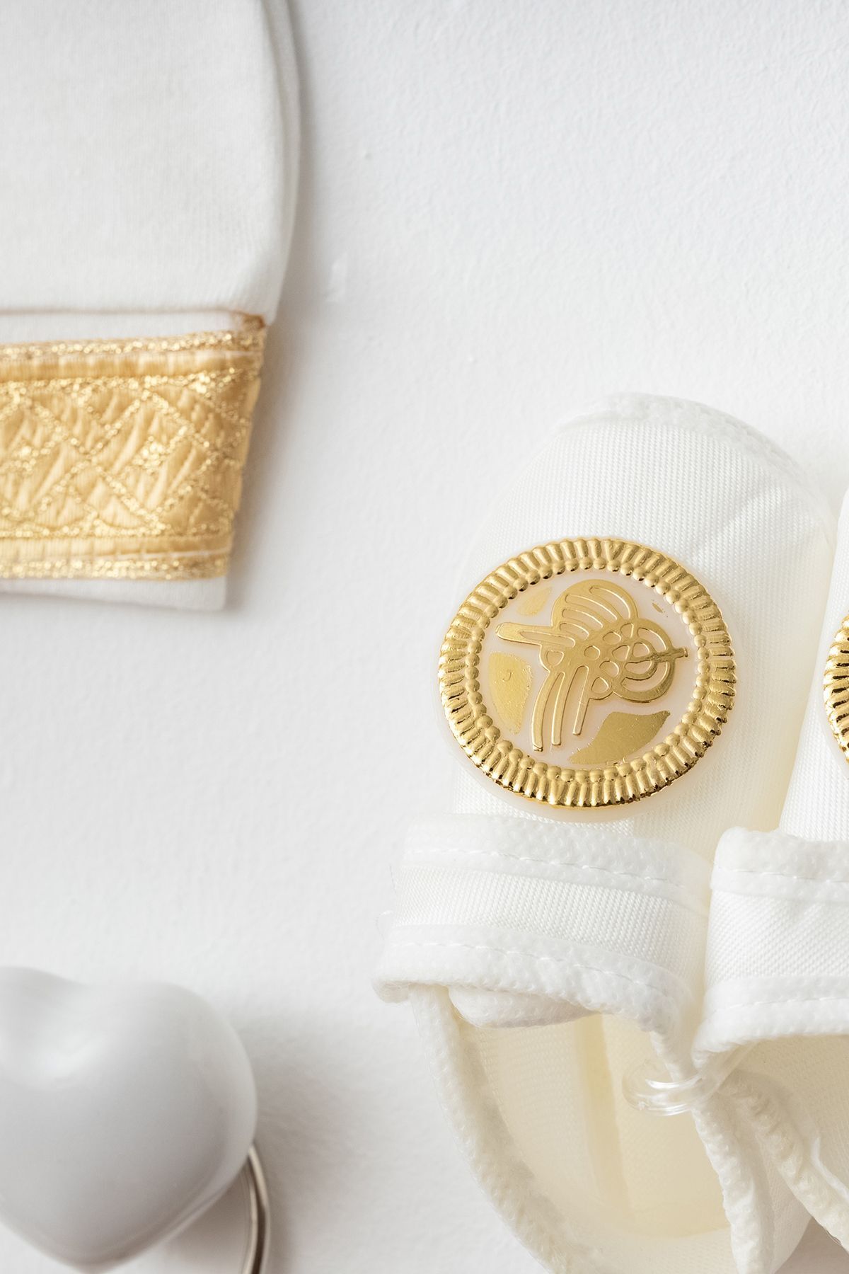 Ponpon Baby Yenidoğan Gold 0 6 Ay Mevlüt Ve Sünnet Kıyafeti Mevlütlük Sünnetlik Takım fotoğrafı 2 (önizleme)