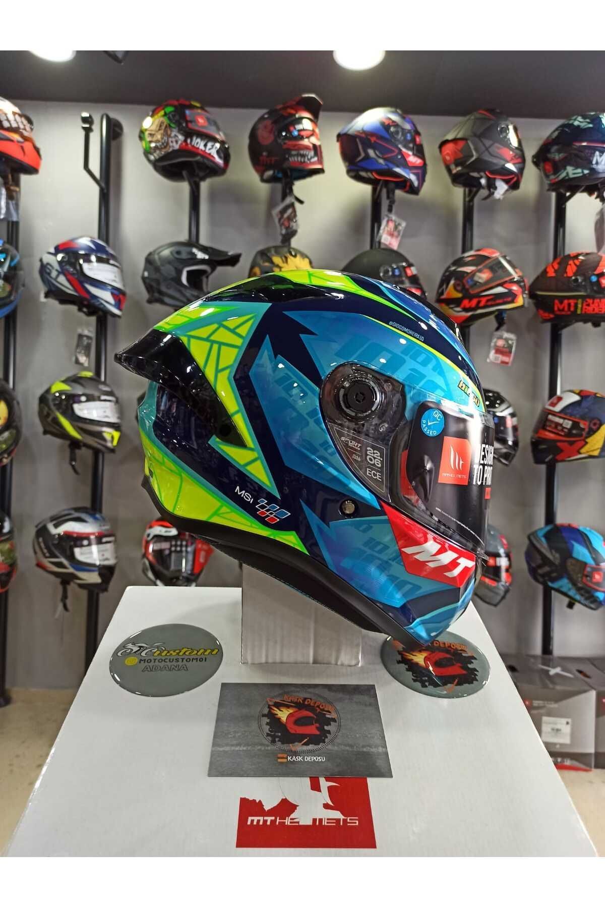 MT Helmets Targo S Diogo Moreira C7 Full Face Kapalı Kask - Fiyatı