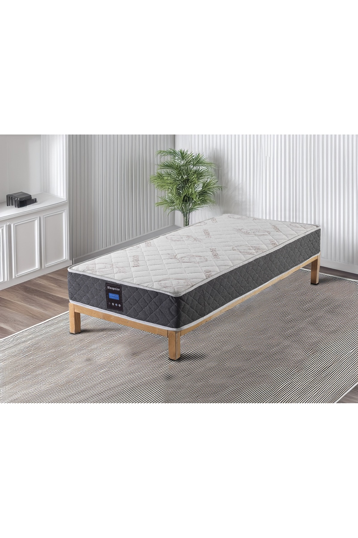 sleepnice SLEEPNİCE THERAPY Bamboo Classic Ultra Ortopedik Yaylı Yatak Tek Kişilik Yatak Çift Kişilik Yatak