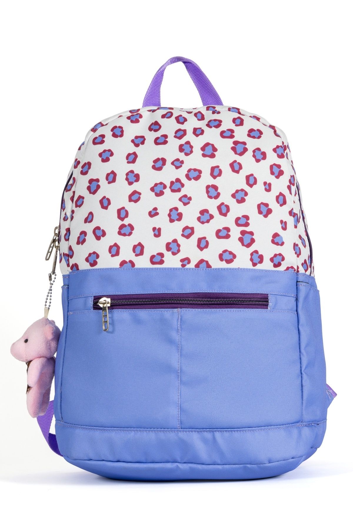 56BAGWORLD Girl s and Boy s Leopard Patterned School Bag Backpack with Accessories Trendyol