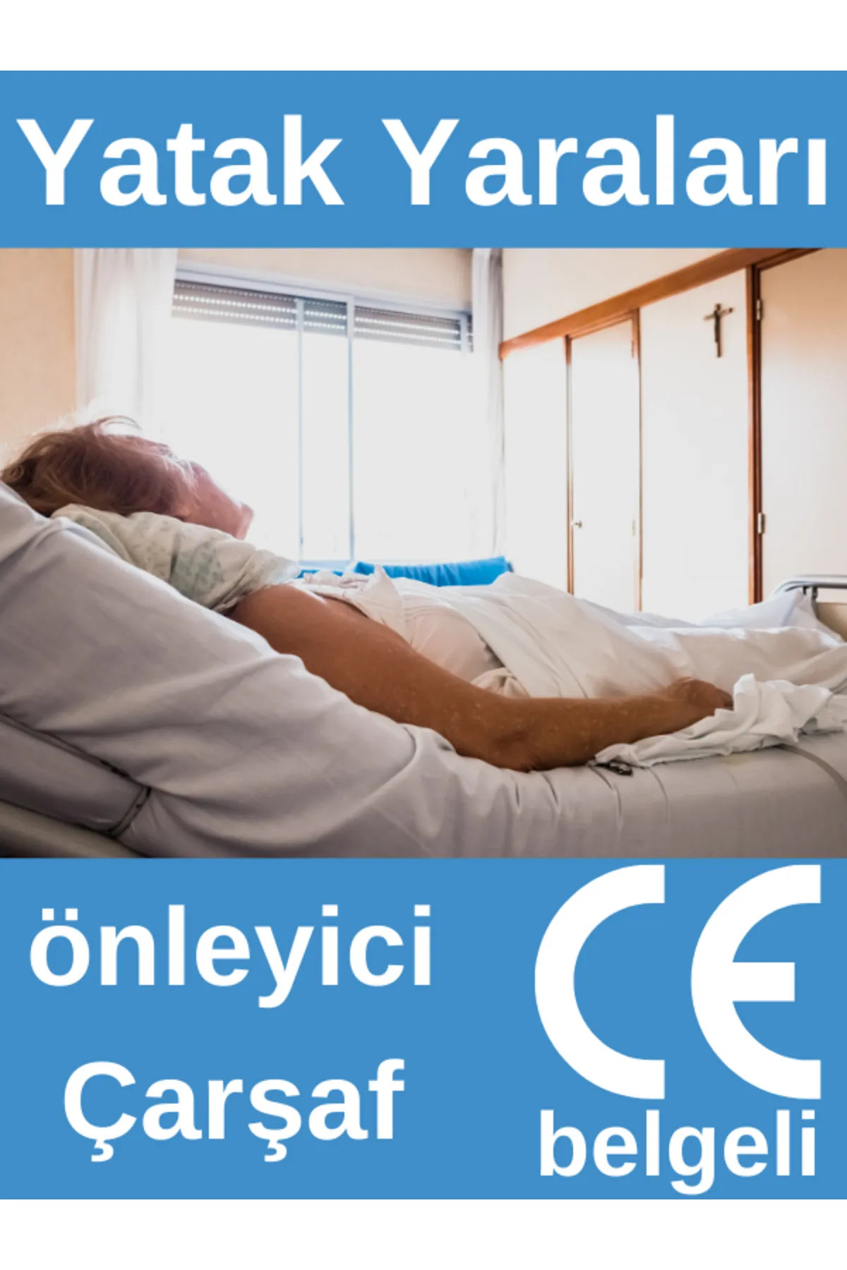 decubitex Tek Kişilik Çarşaf Bası Yara Oluşumunu Önleyen Teknoloji