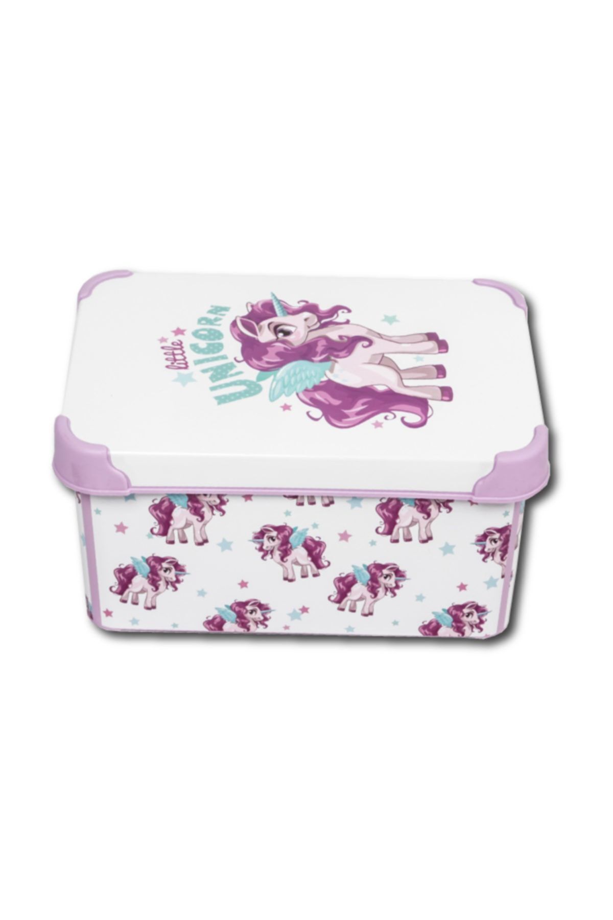 QUTU-Style Box Unicorn Patterned 5 L Decorative Storage Box 1