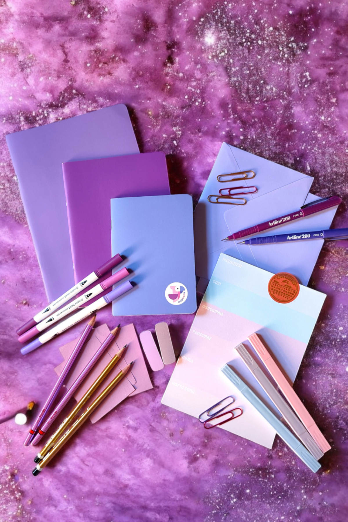 Uzimi Concept Store MYSTIC PURPLE Konsept Kutusu Hediyelik Ürünler