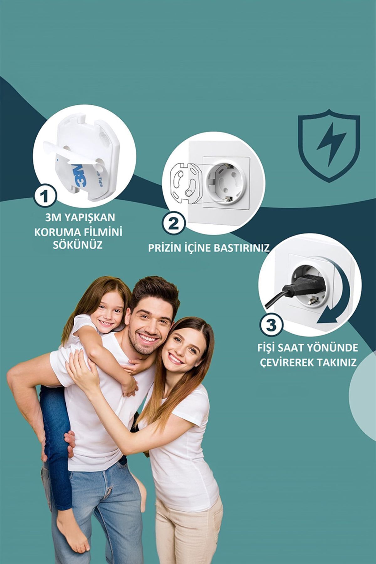 LOVEX Otomatik Kapanır Bebek Priz Koruyucu Çocuk Güvenliği Ürünleri Elektrik Prizi Koruma Kapakları fotoğrafı 6 (önizleme)