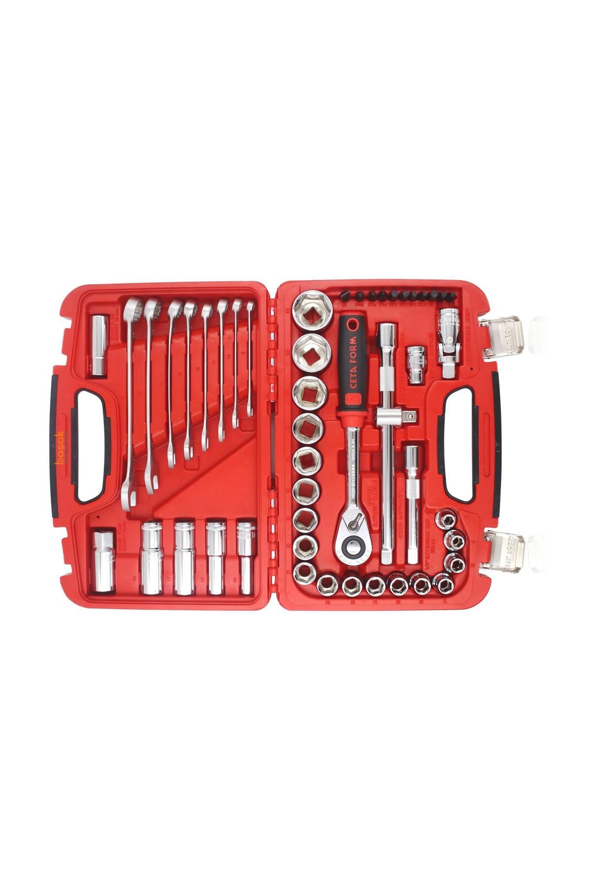CETA FORM-49 Pieces 1/2" 8-32mm Socket and 8-19mm Wrench Set C20-49Ph2 2
