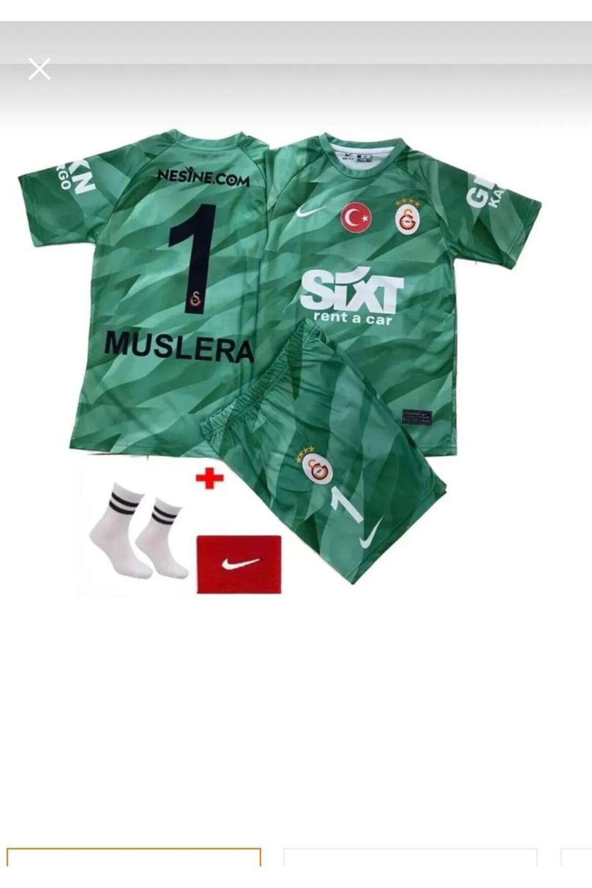 Lion Spor Gâlatasarâ'y- Forması Kaleci Muslera' 2023/2024 Sezon Çocuk Futbol Takım Forması 3lü Seti