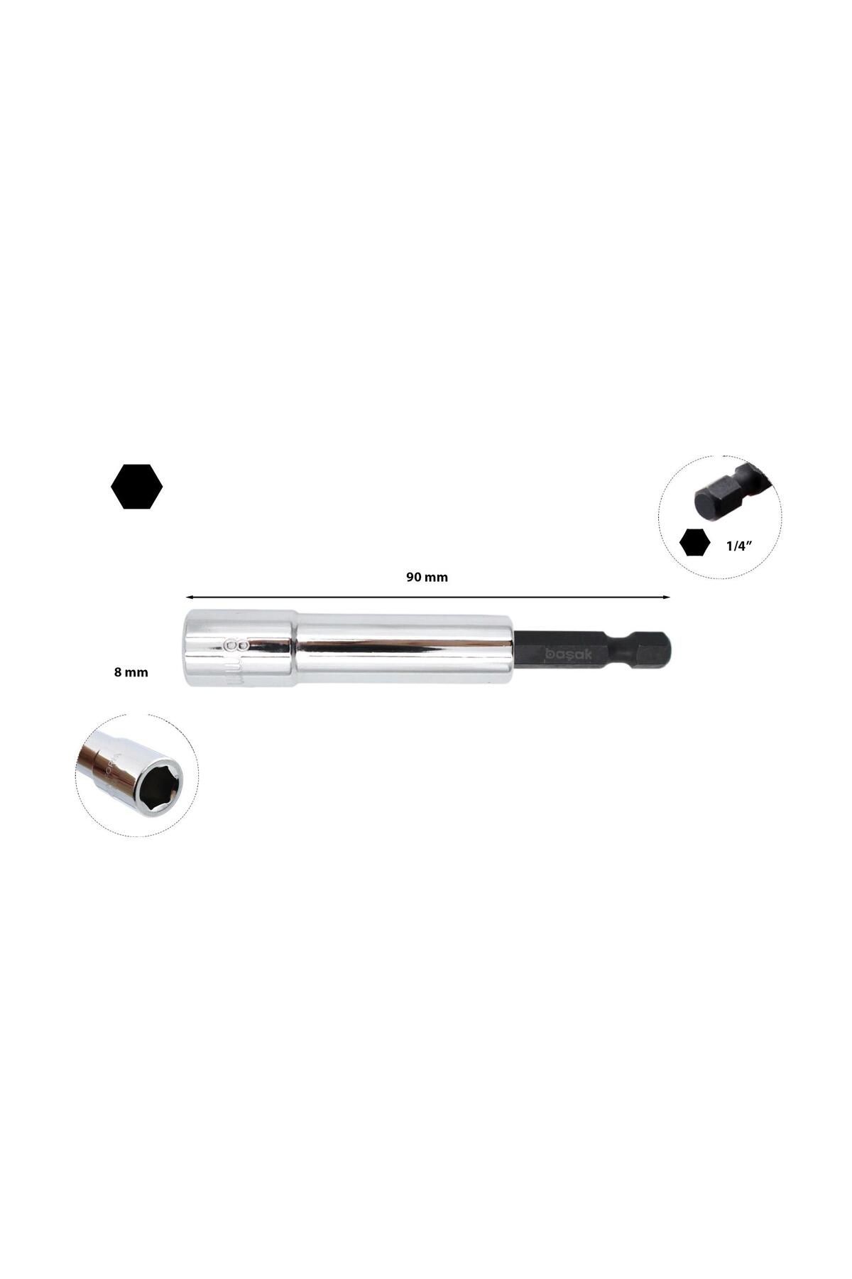 CETA FORM-1/4" InpUt 8 Mm Deep Socket End - Btd/08 2