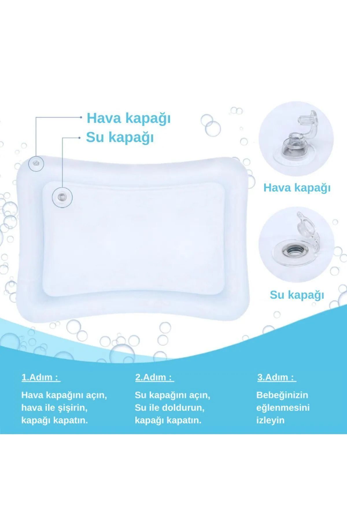 Matrax Bebek Su Oyun Matı (TUMMY TİME) Karın Üstü Aktivite Zamanı fotoğrafı 2 (önizleme)