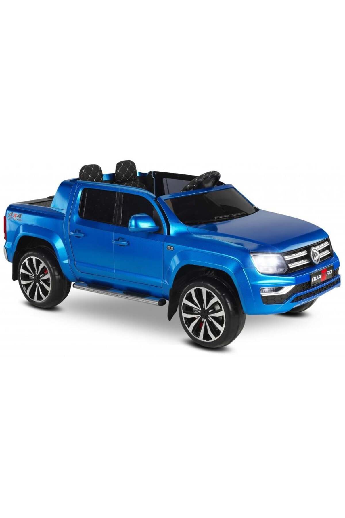 BabyHope 441 Quattro 24V Çift Kişilik 4X4 Akülü Araba Mavi