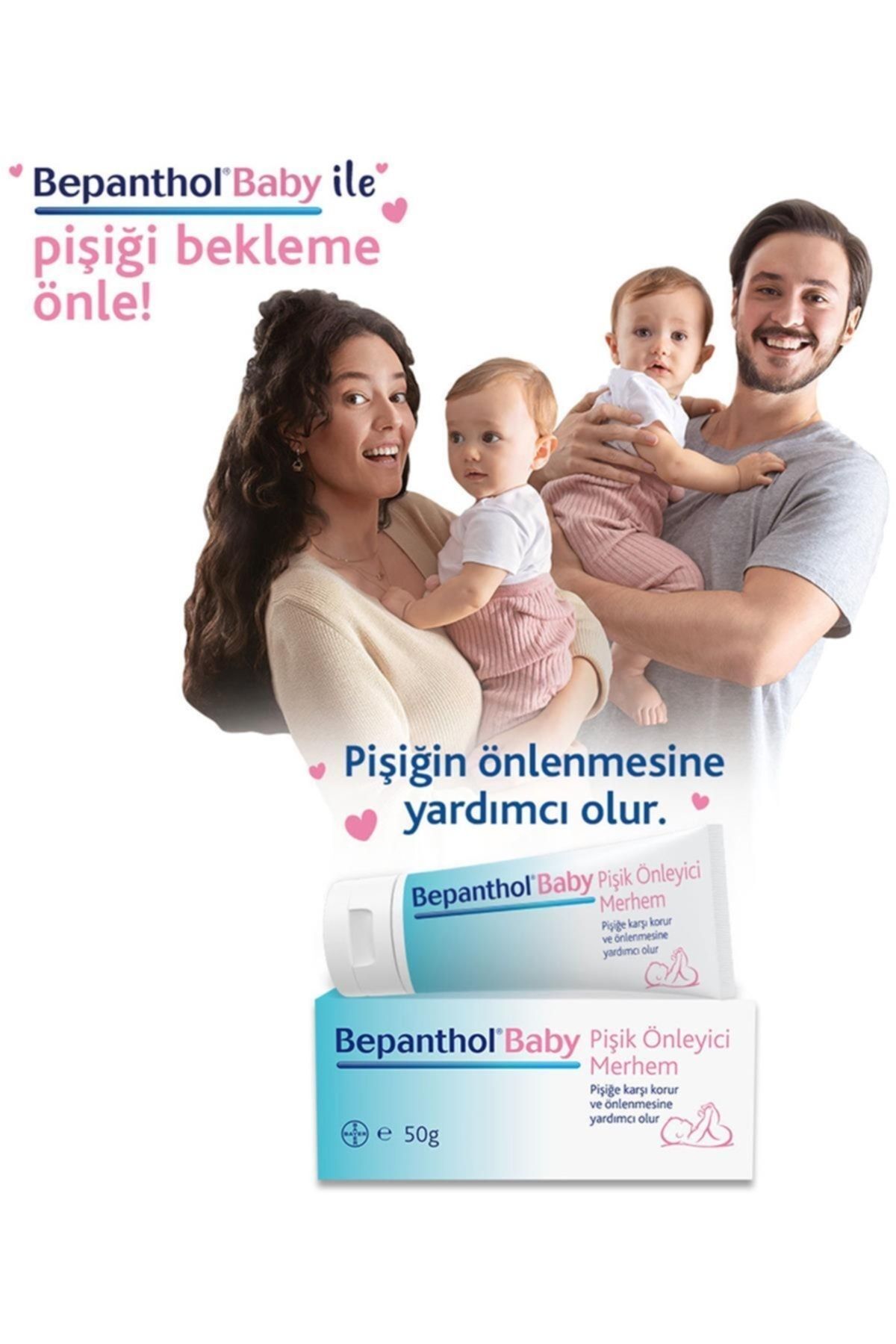 Bepanthol Pişik Önleyici Merhem 50 gr fotoğrafı 2 (önizleme)