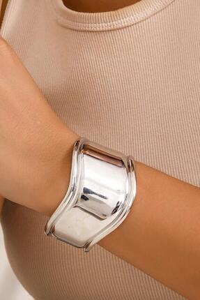 New Obsessions Segrate Molted metal Kalın kelepçe Bileklik