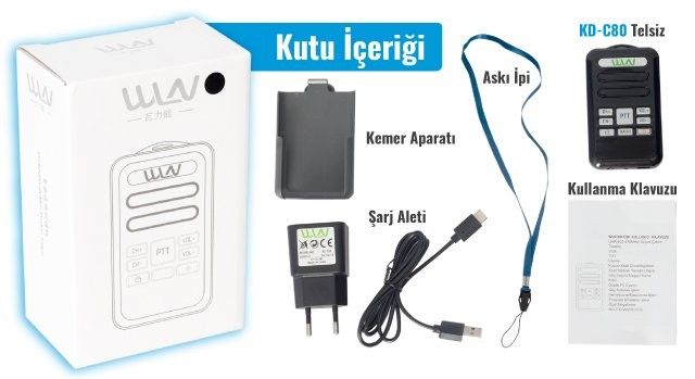 Wln Radyolu Mini Telsiz