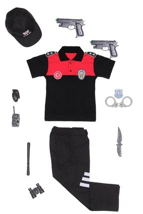 Unisex Polo Yaka Türk Yunus Polis Kostümü Çocuk Kıyafeti A2 Fbrklj926 20Y21S03F062
