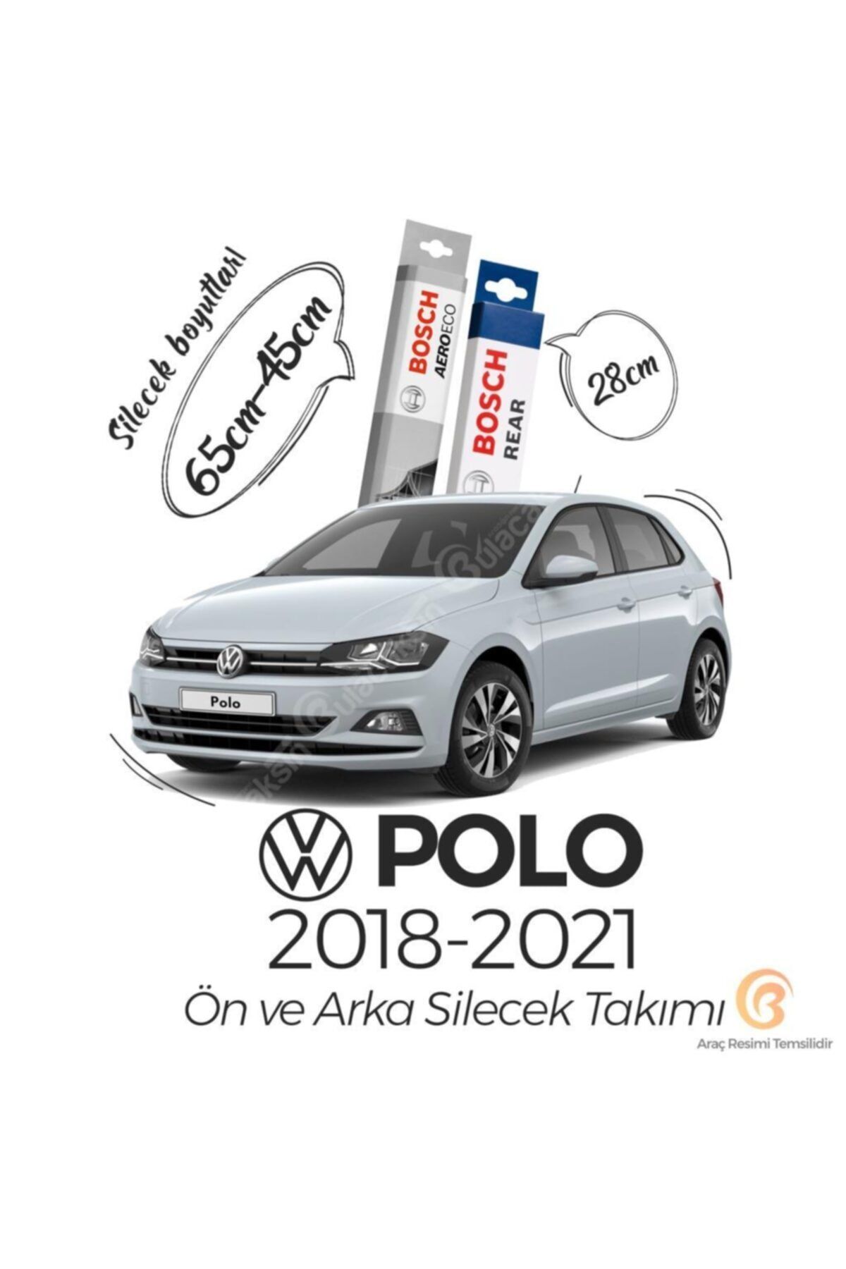 Bosch Volkswagen Polo Silecek (2018-2021) Aerotwin A863s Fiyatı, Yorumları  - Trendyol