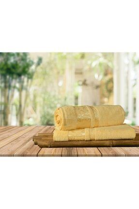 Bambu Havlu Organik, Havlu Seti, 50x90 Cm - 6'lı Paket, Premium, Ultra Yumuşak, Dekoratif