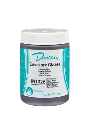 In 1026 Envısıon Glazes In1026 Very Black 118ml (SERAMİK SIR/BOYA) IN1026