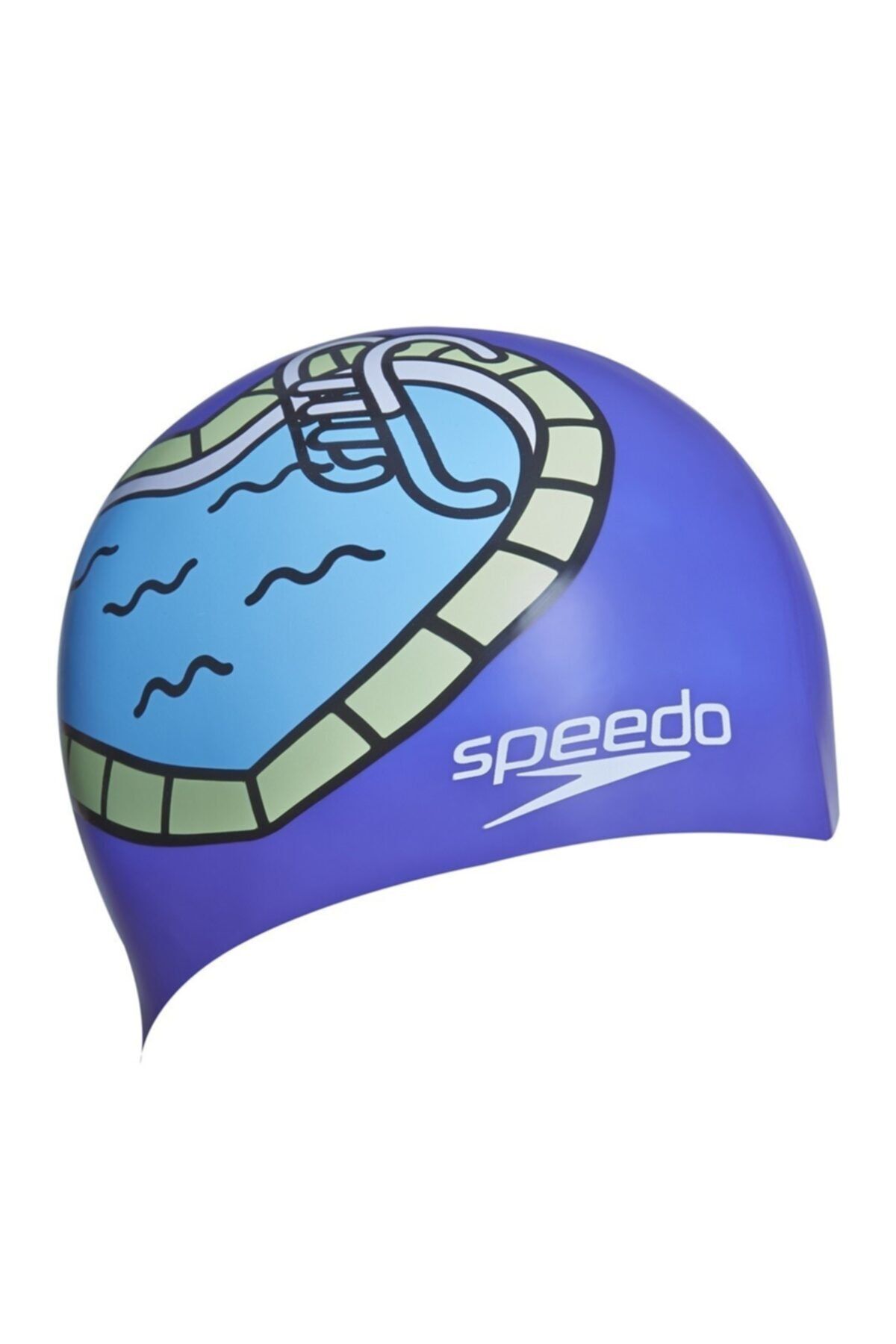 SPEEDO-بونيه أزرق للأطفال 1