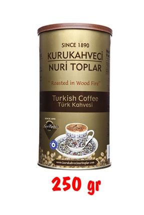 Odun Ateşinde Kavrulmuş Türk Kahvesi 250 Gr Nuri Toplar Yeni Tarihli Bazaar4-NT-250gr