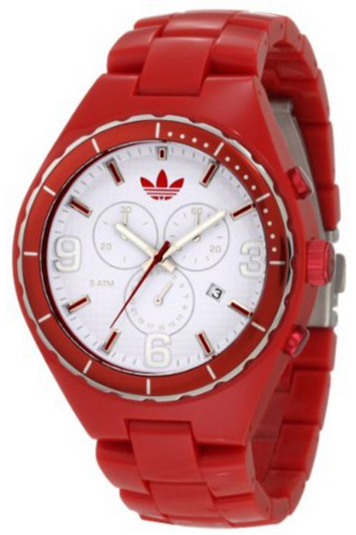 ساعت آدیداس قرمز adidas