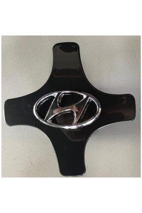Hyundai Jant Göbek Kapağı I20 2015- 2019 Siyah - Gunmetal Renk PRA-4363329-6639