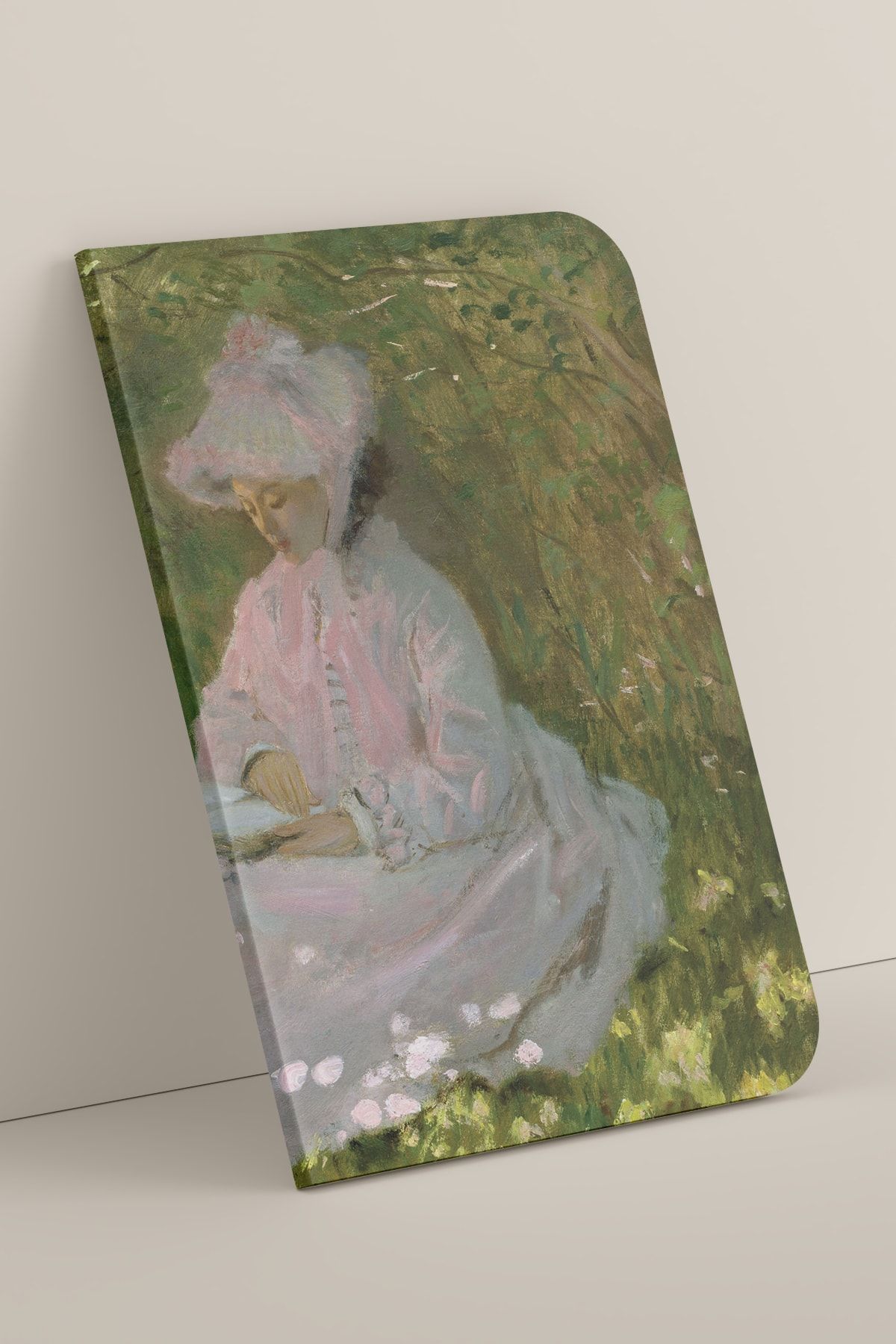 retronote Claude Monet Defter 2 - Springtime, 1872 - Çizgisiz - 64 Sayfa - 10,5x14cm