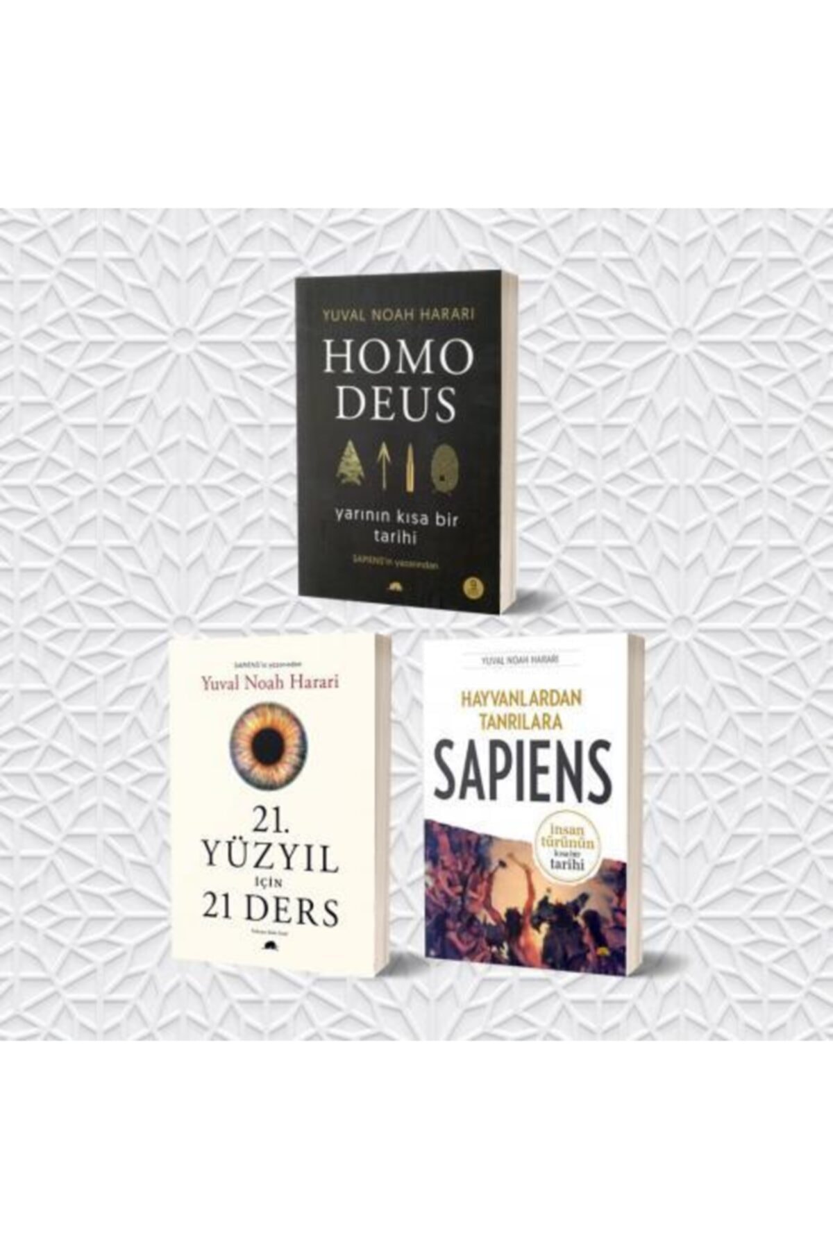 Genel Markalar Yuval Noah Harari Seti Sapiens, Homo Deus, 21.yüzyıl Için 21 Ders