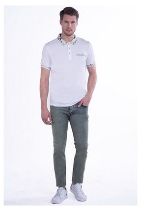 Ts 785 T -shırt Beyaz Spor T-shirt TS785Y1421