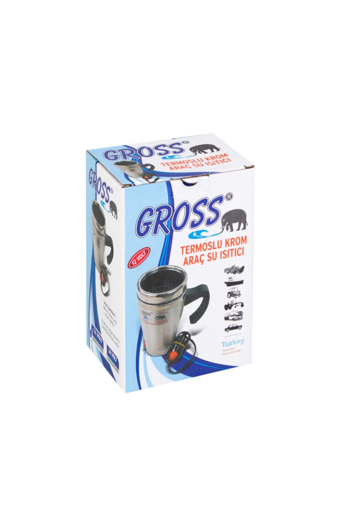 Gross Çakmaklık Su Isıtıcı Araç Kettle 12v Png-0051